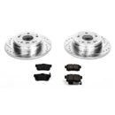 Power Stop 03-11 Honda Element Front & Rear Z23 Evolution Sport Brake Kit w/Calipers