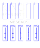 King Engine Bearings Chrysler/Dodge Gen 3 Hemi 5.7/6.1/6.4 (Size +1.0mm) Main Bearing Set