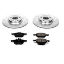 Power Stop 13-19 Ford Escape Front Z23 Evolution Sport Brake Kit w/Calipers