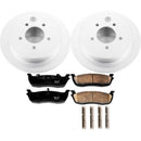 Power Stop 97-00 Ford Expedition Front & Rear Z17 Evolution Geomet Coated Brake Kit