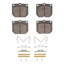R1 1969-1983 Nissan 240Z Front R1 Semi Met Pads & Hardware Kit