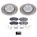 Power Stop 19-22 Honda Passport Front and Rear Semi-Coated Rotor Kit