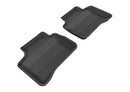 3D MAXpider 20132015 Mercedes-Benz GLK-Class X204 Kagu 1st & 2nd Row Floormats - Black
