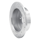 R1 06-12 Dodge Attitude (Mexico) Rear Right Drilled & Slotted Silver Brake Rotor