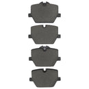 R1 19-22 BMW 430i xDrive Front & Rear Drilled & Slotted Black Brake Rotor Set w/Optimum Pads