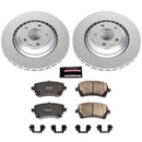 Power Stop 09-11 Audi A6 Quattro Front & Rear Z23 Evolution Sport Coated Brake Kit