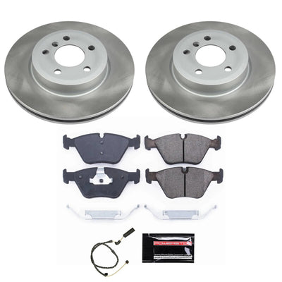 Power Stop 04-10 BMW X3 Front and Rear Semi-Coated Rotor Kit