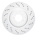 DFC 08-13 BMW M3 Right Front Drilled GeoSPEC Coated Rotor