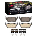 DFC 19-25 Jeep Grand Wagoneer Rear Ultimate Duty Performance Brake Pads and Hardware Kit