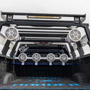 DS18 Tower Speakers Towers Speakers 10in 1in Driver 300 Watts RMS w/ RGB LED Lights White