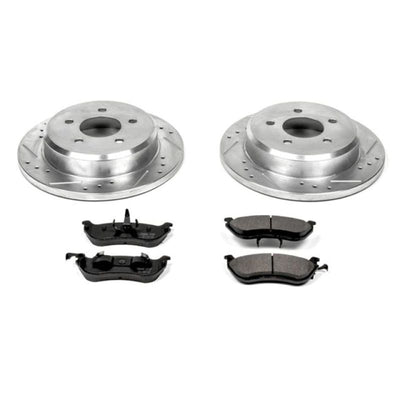 Power Stop 96-97 Ford Crown Victoria Front & Rear Z23 Evolution Sport Brake Kit