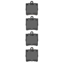 DFC 96-15 Mercedes-Benz SLK320 Rear 4000 Hybridynamic Brake Pads