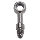 Russell Performance -3 AN Straight Adapter Fitting (Black)