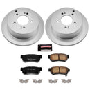 Power Stop 01-05 Hyundai Santa Fe Front & Rear Z17 Evolution Geomet Coated Brake Kit