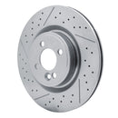 DFC 09-14 Mini Cooper (Excl Clubman) Front Drilled and Slotted Brake Rotor