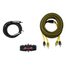 DS18 8-GA Amplifier Install Kit Advance- Yellow