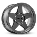Mickey Thompson Open 5 Black Wheel - 17X9 6X5.5 BP 4.53in BS -12 Offset 108.1mm Bore - 274536