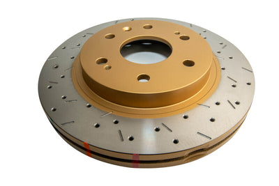 DBA 06-08 Chevrolet Silverado/GMC Sierra 4000 Series Drilled and Slotted Front Rotor