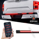 XKGlow 48in Controlled Truck Tailgate LED Light Bar w/Seq T signals