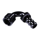 Russell 12AN Twist-Lok 120 Degree Hose End - Black