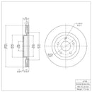 DFC GeoSPEC Coated Rotors - Plain