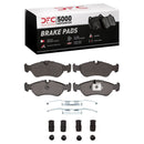 DFC 02-06 Dodge Sprinter 2500 Rear 5000 Advanced Low Metallic Brake Pads and Hardware Kit