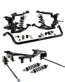 Ridetech 88-98 Chevy C1500 2WD CoilOver Suspension System 14 Bolt Rear Wishbone w/ HD Drop Spindles