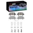 DFC 00-03 Toyota Camry Rear Geospec Rotors w/4000 HybriDynamic Brake Pads w/Hardware