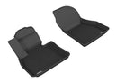 3D MAXpider 2016-2020 BMW X1/X2 F48/F39 Kagu 1st & 2nd Row Floormats - Black