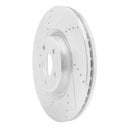 R1 12-20 Audi A6 Front & Rear Drilled & Slotted Silver Brake Rotor Set