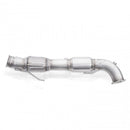 Stainless Works 2016-18 Ford Focus RS 3in High-Flow Cats Downpipe Factory Connection