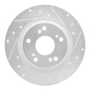 R1 00-09 Honda S2000 Front & Rear Drilled & Slotted Silver Brake Rotor Set