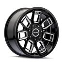 Mayhem 8118 Ordinance 20x9 / 5x127/139.7 BP / 87.1mm Hub Matte Bronze Wheel w/ Milled Spokes