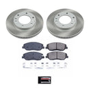 Power Stop 2007 Hyundai Entourage Front and Rear Semi-Coated Rotor Kit