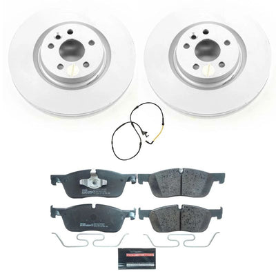 Power Stop 18-19 Jaguar E-Pace Front & Rear Euro-Stop Brake Kit