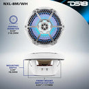 DS18 2018-23 Jeep JL/JLU/JT  1 JL-SBAR/RD.HT/2 NXL-8M/WH/1 LC-RGB/1 AMPKIT4/1 G1800.4D

