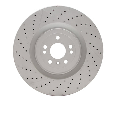 DFC 12-19 Mercedes-Benz GLE63 AMG Front Drilled GeoSPEC Coated Rotor and Slotted