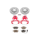 Power Stop 01-05 Volkswagen Jetta Front & Rear Z26 Street Warrior Brake Kit w/Calipers