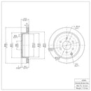 DFC GeoSPEC Coated Rotors - Plain