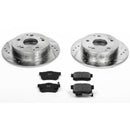 Power Stop 02-06 Acura RSX Front & Rear Z23 Evolution Sport Brake Kit w/Calipers
