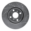 R1 04-06 ScIon xA Front Drilled & Slotted Silver Brake Rotor Set