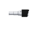 MBRP 19-24 Ram 1500 5.7L Hemi 3in Inl. 5in OD DW Angle Cut T304 Carbon Exhaust Tips - Pairs