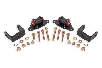 BMR 14-19 Chevrolet Corvette C7 Polyurethane Transmission/Differential Mount - Black Hammertone
