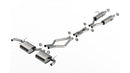 Borla 22-24 Jeep Grand Cherokee Overland Summit V6 2WD & 4WD S-TYPE Cat-Back Exhaust