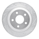 R1 98-02 Chevrolet Camaro Front & Rear Drilled & Slotted Silver Brake Rotor Set