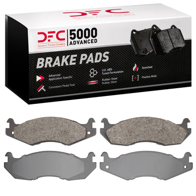 DFC 82-92 American Motors SPIRIT Front 5000 Advanced Semi Metallic Brake Pads
