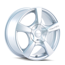 Touren 3190 TR9 17x7 / 5x100/114.3 BP / 42mm Offset / 72.62mm Hub Gloss Hyper Silver Wheel