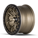 Dirty Life 9303 DT-1 17x9 / 6x139.7 BP / -12mm Offset / 106mm Hub Satin Gold Wheel - Beadlock