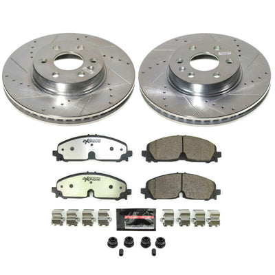 Power Stop 21-22 Chevrolet Colorado Front and Rear Z36 Truck & Tow Brake Kit