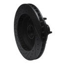 R1 73-93 Ford E-100 Econoline Front Right Drilled & Slotted Black Brake Rotor